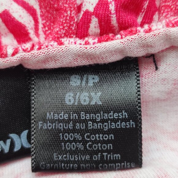 Hurley summer dress women youth size S (6) red lightweight open shoulders straps - Picture 6 of 12